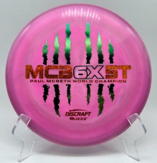 Paul Mcbeth 6x Claw Glitter Green Front IMG 0128 00 Esp Buzzz (Paul McBeth 6x Claw)